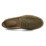 Elegantes alpargatas de ante